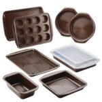 Circulon 10pc Nonstick Bakeware Set Chocolate Brown