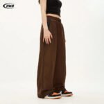Y2K Vintage Fashion Loose Pant 2024 Casual Street Hip Hop Baggy Pants High Waist Wide Leg Trousers Solid Joggers Women Clothes - Image 4