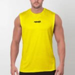 Men's Fitness Tank Tops Europe United States Fashion Brand Round Neck Sports Sleeveless T-shirt Summer Men Mesh Running Vests