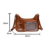 NEW Y2k Japanese Harajuku Shoulder Bag Womens Transparent Ita Bag Girls School Crossbody Bags for Women Female Designer Handbags - Image 5