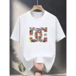 Summer Men's and Women's Sporty Casual Style T-Shirts, Cool and Breathable T-Shirts, Large-Sized T-Shirts for Europe and America - Image 6