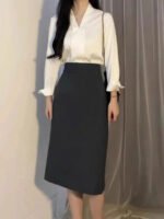 Long Sleeve Office Ladies Blouse Women Casual Shirts Tops Spring Summer Fashion Female OL Pullover Blouses Chiffon Blusas - Image 6