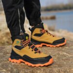 Fashion Best Quality Protective Work Safety Shoes For Men Breathable Shoes Anti-Puncture Steel Toe Cap Anti Puncture Work Boots - Image 6