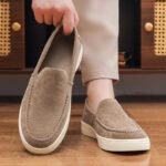 Fashion Men's Casual Shoes Suede Leather Men Classic British Style Tassels Loafers Moccasins Mens Outdoor Driving Flats - Image 5
