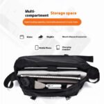 Causal Nylon Shoulder Man Bag Japanese Teenager School Laptop Sling Men's Bag Streetwear Travel Cross Bag Messenger Bags for Men - Image 4