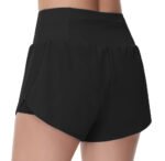 THE GYM PEOPLE Women’s Quick Dry Running Shorts Mesh Liner High Waisted Tennis Workout Shorts Zipper Pockets - Image 2