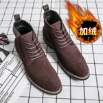 Pointed Toe Chelsea Boots Leather Men Winter Boots Winter Shoes for Men 2025 Male Boots Mens Ankle Shoes Zapatillas Male Hombre - Image 24