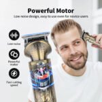 HIENA Beard Trimmer for Men Electric Razor Shaver Cordless Hair Clipper Shaving Kit for Mustache Body Nose Ear Hair Cordless - Image 4