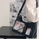 NEW Y2k Japanese Harajuku Shoulder Bag Womens Transparent Ita Bag Girls School Crossbody Bags for Women Female Designer Handbags - Image 4