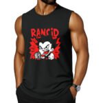 CLOOCL Rancid Logo Design Printed Vests Fashion Sport Tank Tops Singlet Sleeveless T-Shirts For Mens Summer Casual Tops