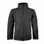 Outdoor Tactical Jacket Men's Stand-up Collar Plush Thickened Soft Shell Jacket Winter Windproof Waterproof Camouflage Coat - Image 6