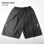 One Size Men Polyester Quick Dry Athletic Shorts Elastic Drawstring Zipper Pockets Jogging Workout Running Sport Shorts - Image 8