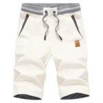 Men's Shorts Casual Classic Fit Drawstring Summer Beach Shorts with Elastic Waist and Pockets - Image 6
