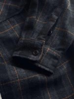 Mens Flannel Shirts American Vintage Streetwear Thick Plaid Oversized Cargo Long Sleeve Loose Fit Casual Workwear Autumn Winter - Image 4