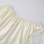 Summer Women Satin Lounge Shorts Lace Trim Elastic Shorts for Daily Casual Loose Short Pants - Image 6
