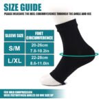 Soothe Compression Socks for Men Women Neuropathy Pain Ankle Brace Plantar Fasciitis Swelling Relief Sports Socks - Image 4