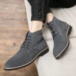 Pointed Toe Chelsea Boots Leather Men Winter Boots Winter Shoes for Men 2025 Male Boots Mens Ankle Shoes Zapatillas Male Hombre - Image 4