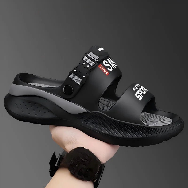 S1fcdb77088c44e4796f334a521565da6S.jpg Summer wear anti-slip outdoor sandals, suitable for both beach and casual use, with thick soles - Image 1