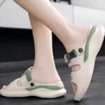 Summer wear anti-slip outdoor sandals, suitable for both beach and casual use, with thick soles - Image 4