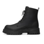 Luxury Brand Boots Chelsea Men's Boots Leather Men Designer Boots Fashion Casual Business Black Boots Thick Soled Mid Top Boots - Image 10