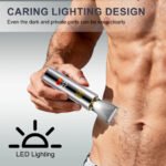 Hatteker Electric Rechargeable Full-Body Hair Trimmer Men's Shaver Grooming Clippers Adjustable Personal Hygiene Hair Removal Device - Image 3