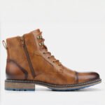 Spring Leather Boots with Zipper Classical Men Boots 2026 Fashion Comfortable Ankle Boots - Image 5