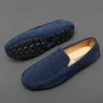 Suede Leather Mens Loafers New Fashion Walking Shoes New Comfy Man Drive Flats Classic Original Style Men Casual Shoes Moccasins - Image 3