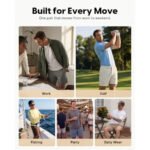 Men's Casual Shorts, 5"/7"/9" Stretch Summer Shorts, Durable Quick Dry Shorts with Elastic Waist - Image 2