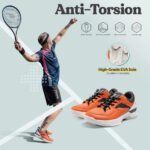 FitVille Men'S Wide Pickleball & All Court Tennis Shoes Lightweight Slip-Resistant Athletic Sneakers With Arch Support For Plantar Fasciitis Men'S Shoes Casual Sneakers Autumn Gym Clothes - Image 2
