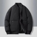 New autumn and winter baseball collar, men's fashionable and versatile cotton jacket, outer warm cotton jacket, baseball jacket, - Image 6
