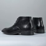 Men's Pointed Toe Ankle Boots Lace‑Up Leather Business Formal Dress Shoes Male High Top Footwear Man Chelsea Boots Comfy Botas - Image 11