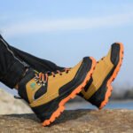 Fashion Best Quality Protective Work Safety Shoes For Men Breathable Shoes Anti-Puncture Steel Toe Cap Anti Puncture Work Boots - Image 12