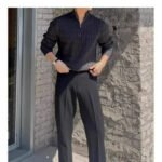 Replica Luxury Sweaters Men Sweater Jersey Korean Reviews Many Clothes Knitwear Cardigan Autumn Men's Clothing Mens Coat Hırka - Image 6