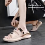 Summer wear anti-slip outdoor sandals, suitable for both beach and casual use, with thick soles - Image 3