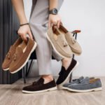Fashion Men's Casual Shoes Suede Leather Men Classic British Style Tassels Loafers Moccasins Mens Outdoor Driving Flats - Image 3