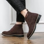 Pointed Toe Chelsea Boots Leather Men Winter Boots Winter Shoes for Men 2025 Male Boots Mens Ankle Shoes Zapatillas Male Hombre - Image 18