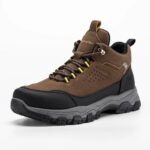 Men's Mid-Height Hiking Boots, All-Terrain Non-Slip Outdoor Trekking Camping Shoes, Comfortable Men's Sneakers for Outdoor Activities - Image 15