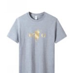 Summer Trendy Brand Men's Clothes Business Casual Short-sleeved T-shirt Slim Fit and Versatile Crew Neck Top Breathable T-shirt - Image 3
