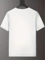 Men's Summer 100% Cotton Casual Fashion Camping Dad Pattern Printed Loose Breathable Round Neck Short Sleeve T-shirt - Image 6
