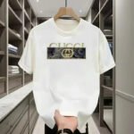 Men's Luxury Style T-Shirt Casual Cotton Short Sleeve Crew Neck Navy Blue Fashion Streetwear Tee for Daily Wear Print Pattern - Image 6