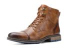 Spring Leather Boots with Zipper Classical Men Boots 2026 Fashion Comfortable Ankle Boots - Image 16