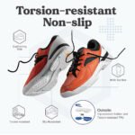 FitVille Men'S Wide Pickleball & All Court Tennis Shoes Lightweight Slip-Resistant Athletic Sneakers With Arch Support For Plantar Fasciitis Men'S Shoes Casual Sneakers Autumn Gym Clothes - Image 5