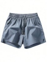 Men's Anti-Lost Drawstring Sports Shorts With Zipper Pockets - Image 15