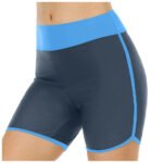 Womens High Stretchy Swim Bottoms Swimming Trunks Boyshorts Summer High Waist Bikini Bottom Bathing Suit Beach Swim Shorts - Image 6