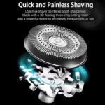 Men Electric Mini Shaver Rechargeable Type-c Charging Car Portable Led Digital Display Wet & Dry Shaver Men Women Home Razor - Image 3