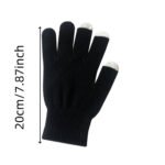 Men's windproof hat, outdoor winter scarf, gloves, three-piece neckline, one plus cashmere insulated knit hat Official Website - Image 3