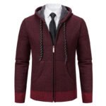 Men's Knitted Cardigan Jacket Vintage Winter Sweater Coat Casual Turndown Collar Fleece Jackets Fashion Mens Autumn Outwear - Image 4