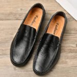 Hot-selling Men's Casual Shoes PU Leather Male Loafers New Arrival Moccasins Light Comfortable Man Driving Wedding Flats Slip-On - Image 5