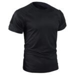 Tactical Short Sleeve T-Shirt Army Military Men's Athletic Tops Workout Gym Training T Shirt Quick Dry Outdoor Hiking Shirt - Image 4