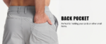 Men's Quick Dry Cargo Shorts Summer Waterproof Hiking Shorts Outdoor Multi-pockets Camping Training Work Shorts Man - Image 11